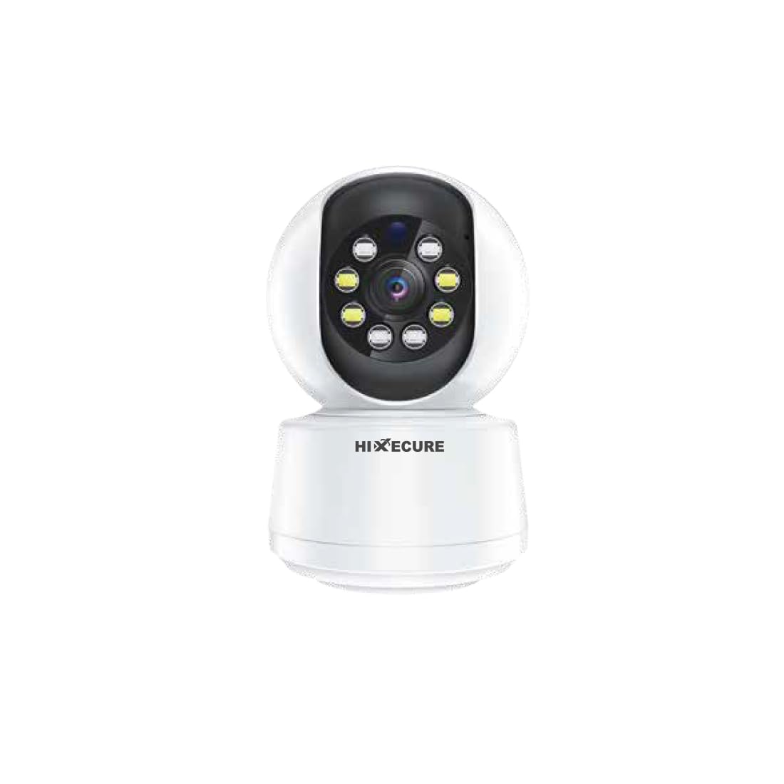 2MP Wi-Fi CCTV Camera with Night Vision | Motion Detection | Two-Way Audio | Pan & Tilt | Supports Cloud Storage | Sound and Light Alarm| Indoor CCTV White