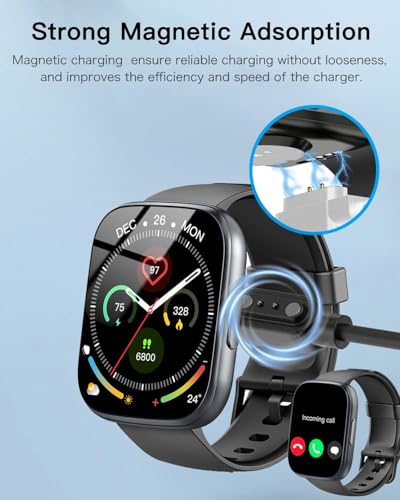 Chargeur montre Cillso T80 avec câble de charge magnétique USB de 1 mètre