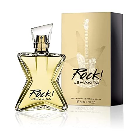 Shakira Perfumes - Rock by Shakira for Women - Long Lasting - Fresh, Femenine and Dynamic Fragance - Floral and Fruity Notes - Ideal for Day Wear - 50 ml Cover