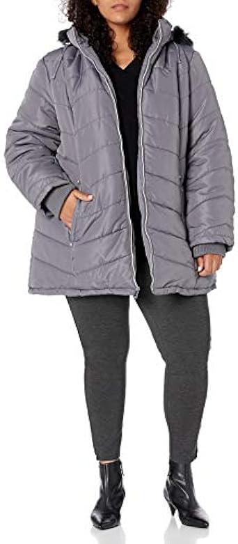 thigh length winter coat