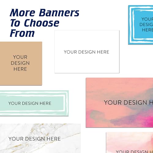 Custom banner l vinyl l For signs, business, outdoor, custom backdrop, graduation, parties, business banners 13 oz. personalized banner material - Sizes ranging 4\' x 1\' ft. to 12\' x 4\' ft. (White)