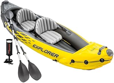 Intex Kayak Hinchable para Adultos Explorer K2 para 2 Personas (68307)