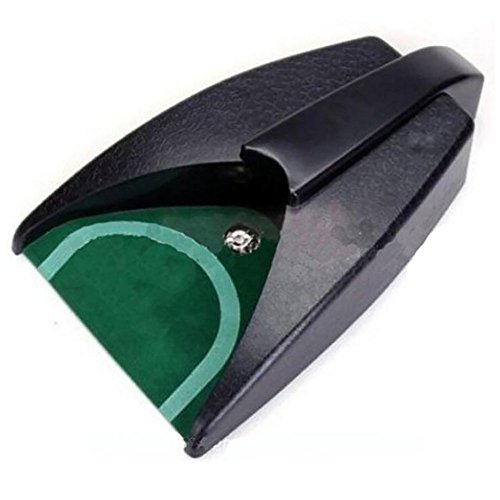 Enshey Golf Automatic Putting Cup, Indoor/Outdoor Golf Practice with Auto Returning Hole - Thumbnail 3