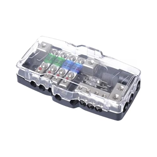 Boîte à fusibles 4 voies avec 2 entrées pour éliminer les risques de court-circuit