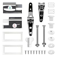 WC Sitz Scharniere Soft-Close - Zinklegierung Für Sanftes Schließen