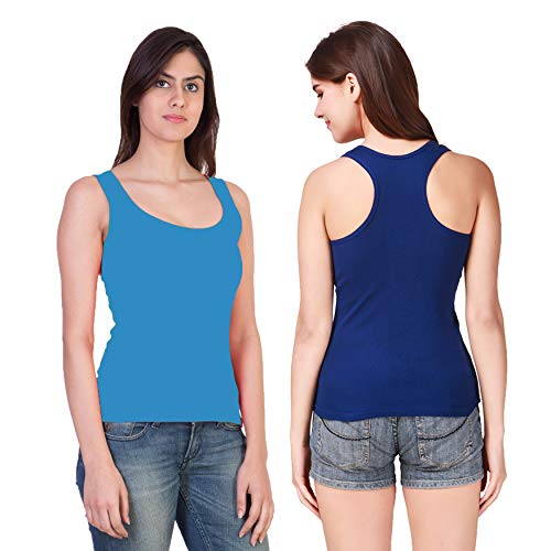 Image of Camisole Tank Top Vest Racerback Sando Camis for Women, Girls (Pack of 2)
