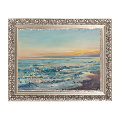 FOLKOR Silver 24x36 Frame for Stretched Canvas Painting Board, 2.4”