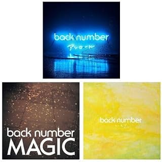 【back number アルバム3種セット】アンコール (ベストアルバム 通常盤 CD2枚組) ＋ MAGIC (6thアルバム 通常盤 CD)＋ ユーモア (7thアルバム 通常盤 CD)