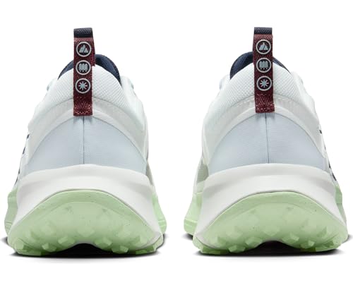 Nike Juniper Trail 2 Nn, Men's Running Shoes, Summit White Thunder Blue Vapor Green, 13.5 UK2