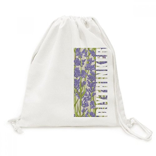 Sac à dos lavande en toile souple pour soulager vos épaules