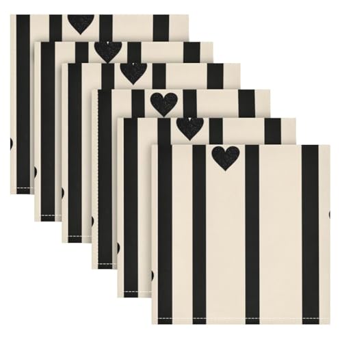 Servilletas de Tela Cuadradas Multicolor Pack x6 miniatura 6