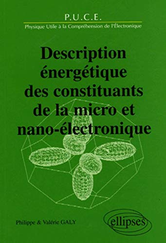 Télécharger Description énergétique des constituants de la micro et nano-électronique livre En ligne
