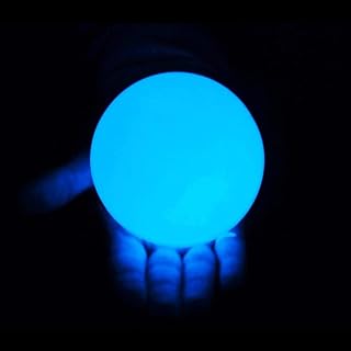DSJUGGLING Clear Acrylic Contact Juggling Ball 85mm & 90mm, Single Practice Juggling Ball for Beginners and Big Hand