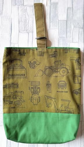 レッスンバッグ 上靴袋 働く車 - 製品詳細