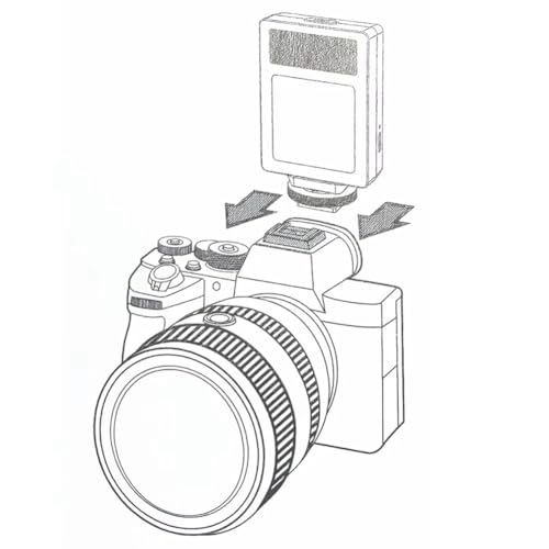 Foco Speedlite Bicolor Ajustable con Luz de Relleno LED 2 en 1 para Cámara Réflex 7