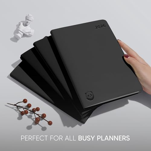 2026 Diary by Smart Panda – Silver Edition, A4 Week to View Dated Planner – Softcover and Gift Box - Appointment Book, 30 Minute Intervals – Annual Calendar, November 2025 - December 2026 - Image 5
