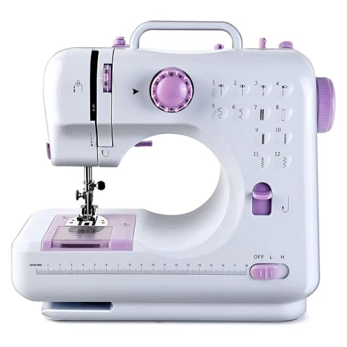 Mini Sewing Machine, Portable Electric Sewing Machine for Beginners with