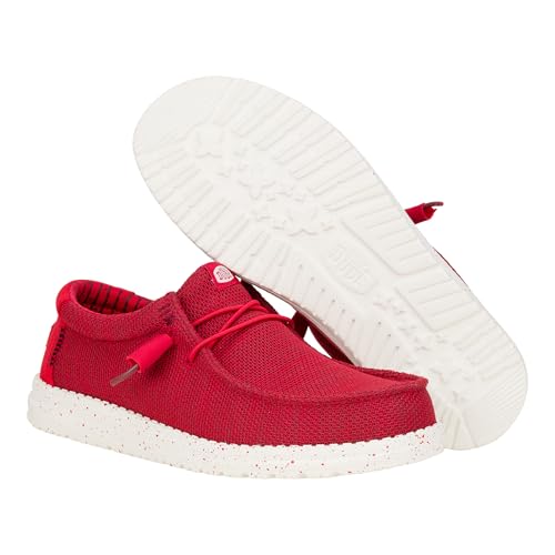 Image of HEYDUDE Men's Wally Stretch Sox Slip-On Loafer, Lightweight, Breathable, with Flex & Fold Outsole