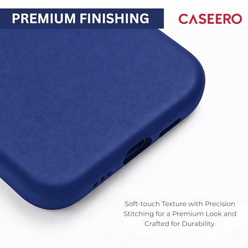 Image of Silicone Back Cover for Realme C55 / Narzo N55 | Premium Soft Matte Liquid Silicone TPU | Complete Phone and Camera Protection Shockproof Slim Back Cas (Blue)