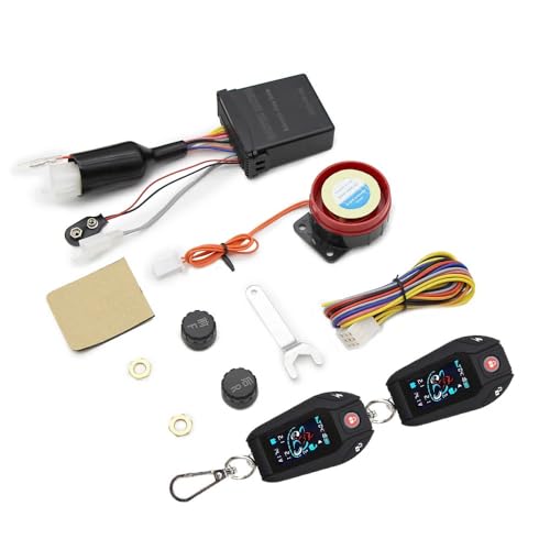 Alarma bidireccional antirrobo de moto para evitar robos con aviso LCD