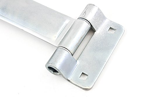 Red Hound Auto 6 Trailer Door Hinges 16 Inches Steel Side Rear Swing Utility Cargo Car 2 Inches Hauler HD