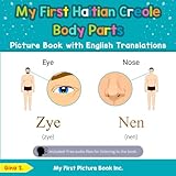 My First Haitian Creole Body Parts Picture Book with English Translations: Bilingual Early Learning & Easy Teaching Haitian Creole Books for Kids ... Basic Haitian Creole words for Children)