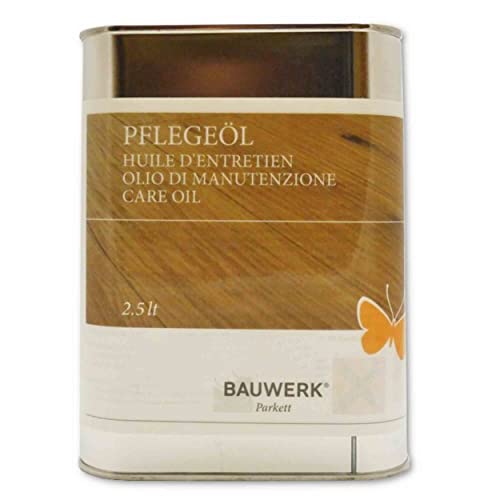 Preisvergleich Produktbild Bauwerk Pflegeöl 2,5 Liter farblos / transparent