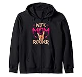 Wife Mom Rocker Punk Rock Mom Rocker Mother Gift