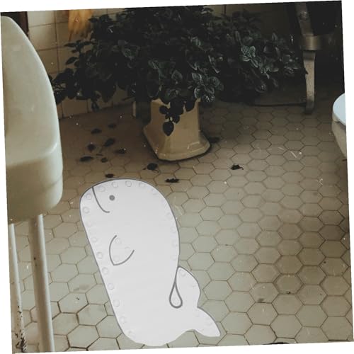 Alfombrilla de baño infantil para ducha con ventosas de ballena en PVC seguro 8