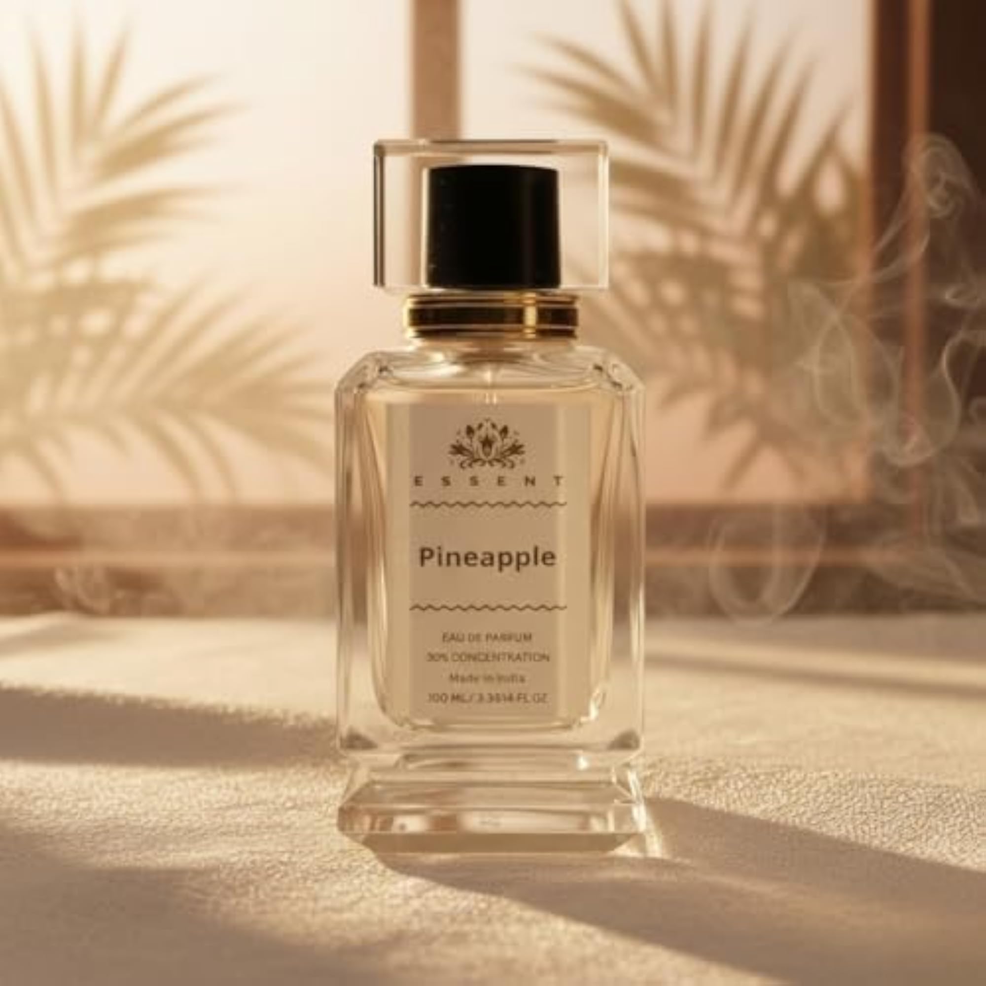 Unisex Pineapple Eau de Parfum, Fresh Fruity Fragrance, 100ml