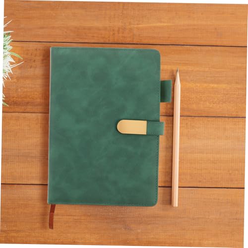 Cahier vintage avec stylo Veemoon pour réunions et planification de travail