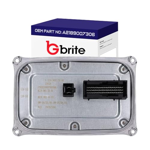 GBrite - Continental LED Headlight Control Unit Compatible with Mercedes-Benz, W246, W242, C218, X218,W212, S212,C207, A207, W166, C292, X166, W447, A2189007306