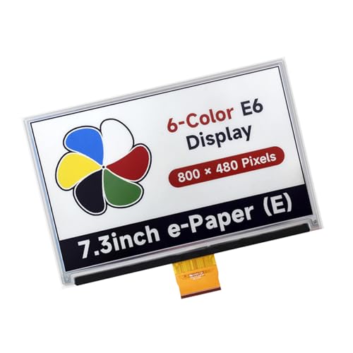 Écran d'affichage 7,3" à grand angle contre les reflets sur étagère