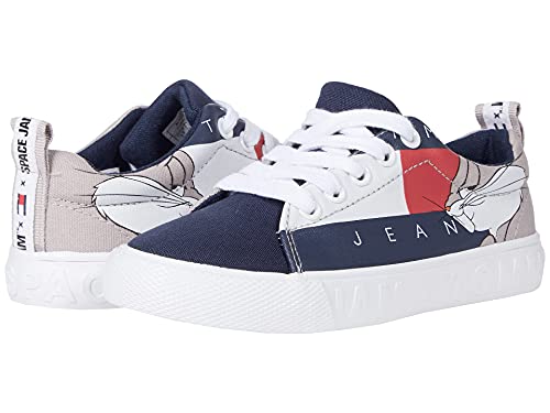 Tommy Hilfiger Tommy Jeans X Space Jam (Little Kid/Big Kid) Grey 6.5 Big Kid M
