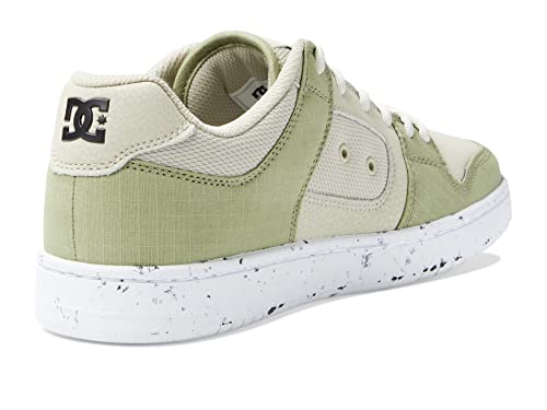 DC Shoes DC Men's Manteca 4 Zero Waste Casual Skate Shoe,Green/Brown/Black,11.5