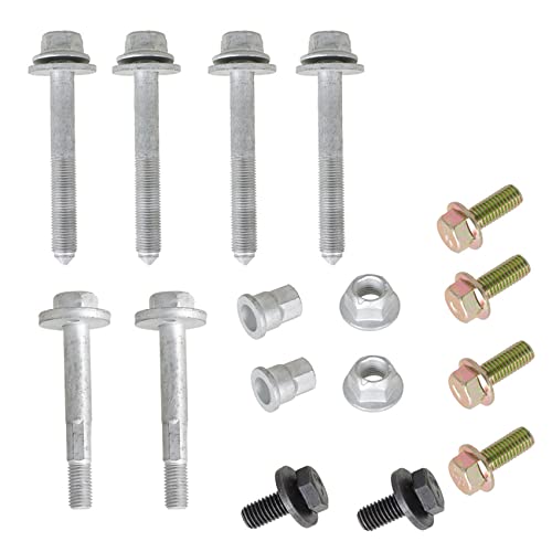 labwork Rear Crossmember Subframe Bolt Kit Replacement for 2007-2017 Caliber