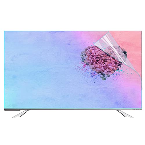 JANEFLY 32-75 Zoll Anti-UV-TV-Displayschutzfolie, Anti-Glare-TV-Anti-Blaulicht-Bildschirm mattierter Film für TCL/Samsung/Toshiba/Sony/LG/Hisense,55(1221 * 689mm)