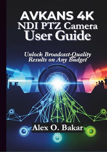 Caméra NDI PTZ 4K guide d'utilisation AVKANS pour régie broadcast - 2