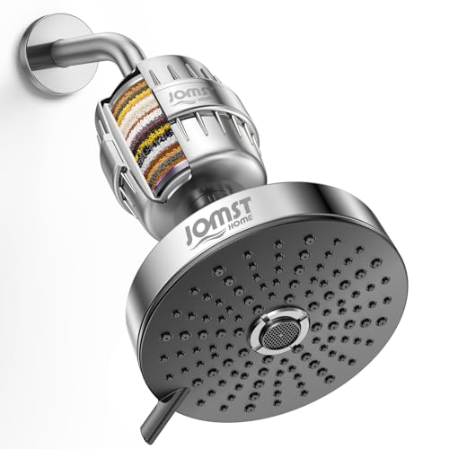 High Pressure shower head & Filter for Healthier Skin &