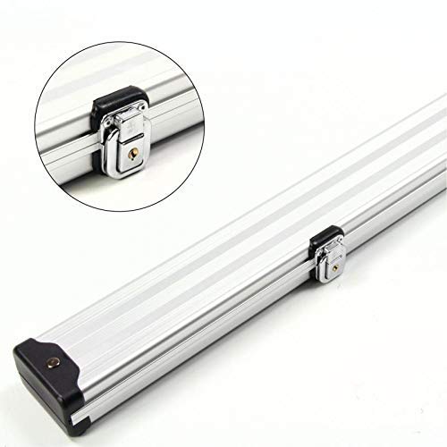 Image of LGB Snooker Pool Billiard Aluminum cue case for 3 /4 (Silver)