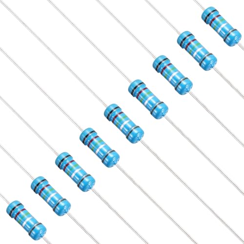 PATIKIL 50Pcs 0.24 Ohm Resistor 1W 1% Metal Film Fixed Resistor