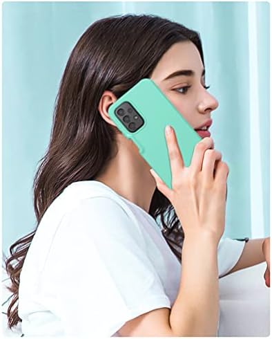 for Samsung Galaxy A23-5G Case: TPU Silicone 360 Drop Protection Shockproof Samsung A23 Rugged Phone Case Slim Cases for 4G/5G | Mint Green