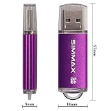 SIMMAX Memory Stick pendrive 64 GB USB 2.0, pendrive pendrive, 64 GB, fioletowy