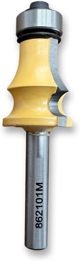 Sommerfeld Arch. Molding Profile Router Bit Woodworking Tool 53/64CD,7/8CL,2-1/2OL,1/4SH