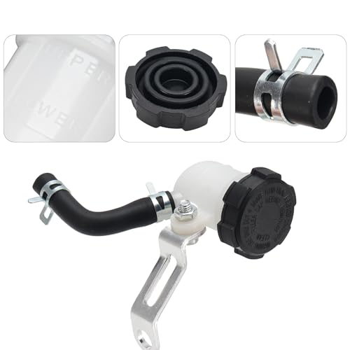 image for GIDIBII Universal Brake Clutch Master Cylinder Oil Fluid Tank Reservoi
