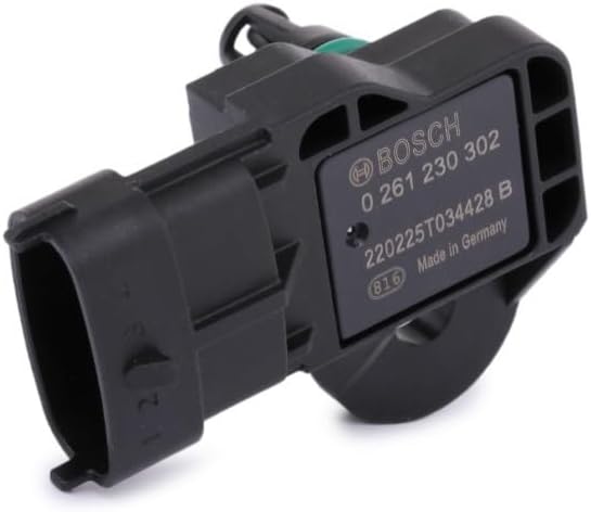 Miniatura 7 de BOSCH 0261230302 Sensor de presión absoluta (MAP) del colector de equipo original - Compatible con Cadillac SRX seleccionado Chevrolet Cobalt