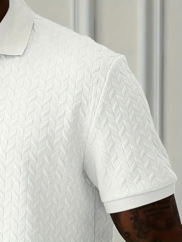 Image of Trillion Jaqquard Men's Polo T Shirt for Men (Polyester Blend | Regular Fit)