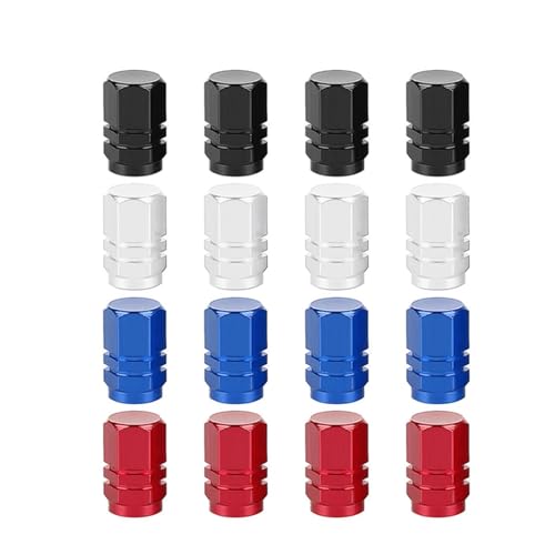 Tapones universales para válvula de rueda de neumático de coche, moto o bicicleta, color azul miniatura 7