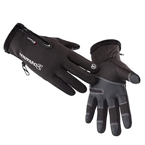 Winterhandschuhe Herren Damen Touchscreen Wasserdicht Laufhandschuhe Kaltes Wetter Warm Handschuhe Fahren Radfahren Skifahren Cover