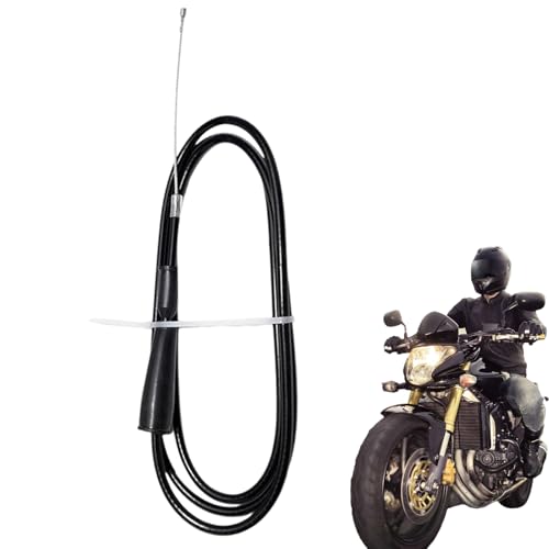 Missmisq ヘビーデューティー ケーブルロック, バイク用スロットルワイヤー, 簡易接続アダプター 盗難防止 ゲート 車両 マリン アウトドア トレーラー用